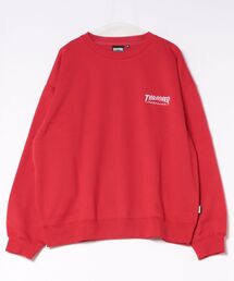 【THRASHER / スラッシャー】裏起毛 NECKFACEロゴ刺繍 スウェットプルオーバー