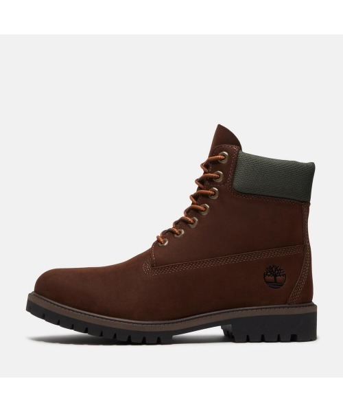 Timberland(ティンバーランド)の「ヘリテージ 6インチ ウォータープルーフ ブーツ メンズ (防水)(ブーツ・メンズ・ダークブラウン・25.5cm/25.0cm/28.5cm/28.0cm/27.5cm/27.0cm/26.5cm/26.0cm/30.0cm/29.0cm)」の7枚目の写真