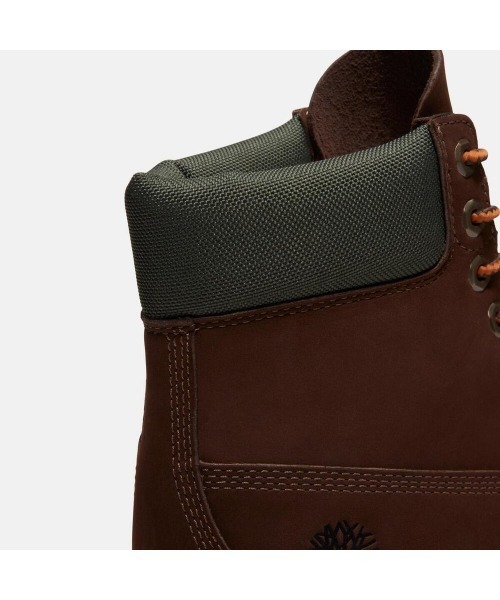 Timberland(ティンバーランド)の「ヘリテージ 6インチ ウォータープルーフ ブーツ メンズ (防水)(ブーツ・メンズ・ダークブラウン・25.5cm/25.0cm/28.5cm/28.0cm/27.5cm/27.0cm/26.5cm/26.0cm/30.0cm/29.0cm)」の6枚目の写真
