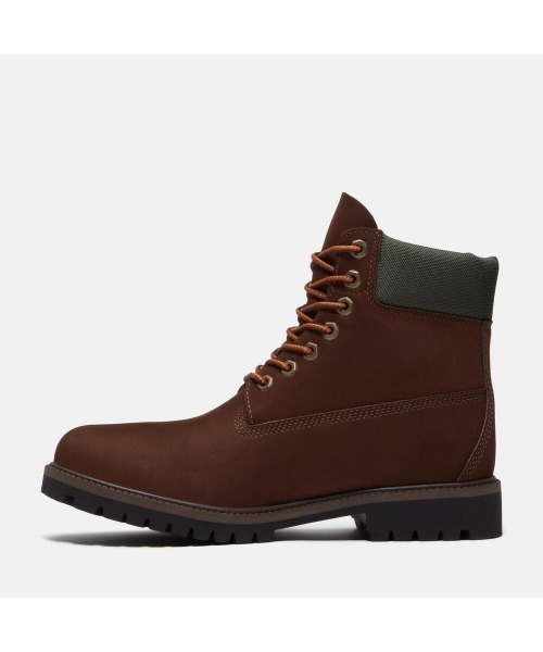 Timberland(ティンバーランド)の「ヘリテージ 6インチ ウォータープルーフ ブーツ メンズ (防水)(ブーツ・メンズ・ダークブラウン・25.5cm/25.0cm/28.5cm/28.0cm/27.5cm/27.0cm/26.5cm/26.0cm/30.0cm/29.0cm)」の5枚目の写真