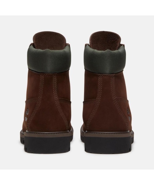 Timberland(ティンバーランド)の「ヘリテージ 6インチ ウォータープルーフ ブーツ メンズ (防水)(ブーツ・メンズ・ダークブラウン・25.5cm/25.0cm/28.5cm/28.0cm/27.5cm/27.0cm/26.5cm/26.0cm/30.0cm/29.0cm)」の4枚目の写真