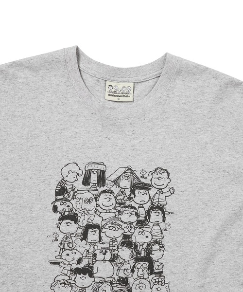 thisisneverthat(ディスイズネバーザット)の「TNT PEANUTS Gang Tee(Tシャツ/カットソー・メンズ・ホワイト/ヘザーグレー/ネイビー・XL/L/M/S)」の9枚目の写真