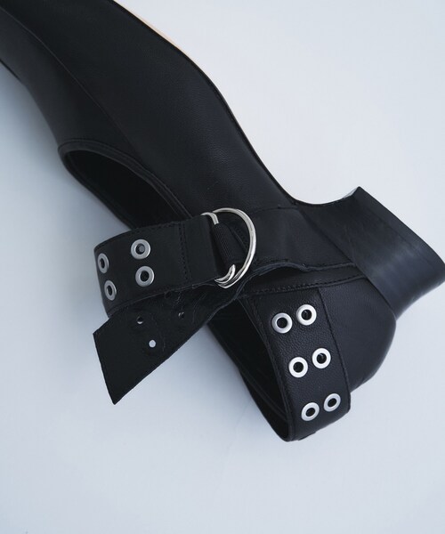 ALM.(アルム)の「ALM.|JEWELER LEATHER PUMPS(パンプス・レディース・ブラック・18/17/16)」の8枚目の写真