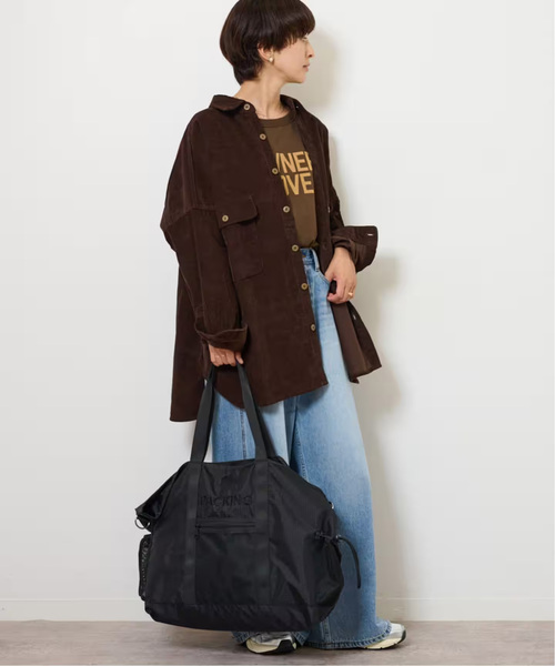 PACKING(パッキング)の「《WEB限定追加4》別注【PACKING/パッキング】トートバッグ(トートバッグ・レディース・ブラック・FREE)」の10枚目の写真