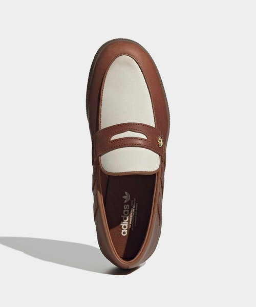 adidas（アディダス）の「ハンドボール スペツィアル ローファー / HANDBALL SPEZIAL LOAFER / アディダスオリジナルス adidas Originals（ローファー・レディース・ブラウン・23.0cm/26.5cm/27.0cm/27.5cm/28.0cm/28.5cm/29.0cm/22.0cm/22.5cm/23.5cm/24.0cm/24.5cm/25.0cm/25.5cm/26.0cm）」の2枚目の写真