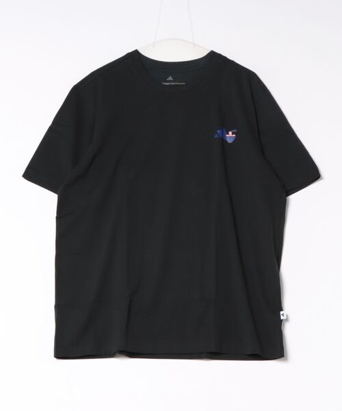 adidas（アディダス）の「《adidas》MRAMENTシャツJP（Tシャツ/カットソー・メンズ・ホワイト/ブラック/レッド系その他・2XL/L/M/S/XL）」の2枚目の写真