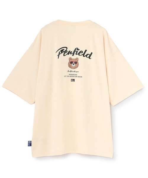 and D. petit main(アンドディープティマイン)の「【Penfield】【親子リンク】【接触冷感】DADアソートベア半袖Tシャツ(Tシャツ/カットソー・レディース・オフホワイト/チャコール・F)」の5枚目の写真