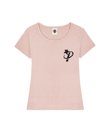 SOAR レディース Uネック スリムフィット 半袖Tシャツ 6 COLORS