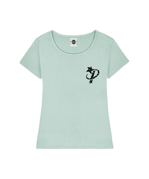 PRIMATE(プライメイト)の「SOAR レディース Uネック スリムフィット 半袖Tシャツ 6 COLORS(Tシャツ/カットソー・レディース・ホワイト/ミント/ミックスグレー/ネイビー/ブラック/ピンク・MEDIUM/SMALL)」の4枚目の写真