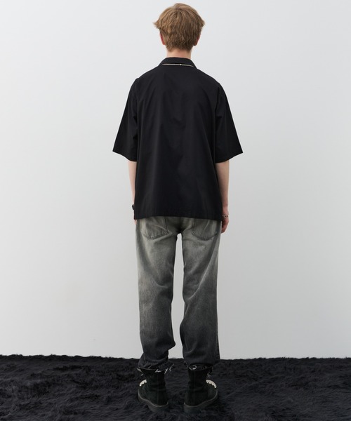 AIVER（アイバー）の「AIVER　フェードブリーチローライズデニム（デニムパンツ・メンズ・ブラック・SMALL/MEDIUM/LARGE）」の12枚目の写真