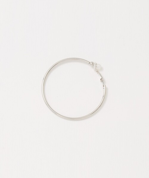 BEAUTY&YOUTH UNITED ARROWS(ビューティーアンドユースユナイテッドアローズ)の「メタル フープ イヤリング(イヤリング・レディース・シルバー・FREE)」の2枚目の写真