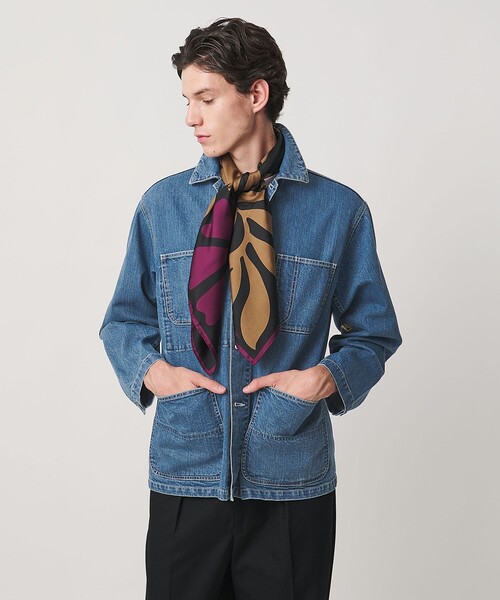 UNITED ARROWS(ユナイテッドアローズ)の「シオタ ハードウォッシュ スビンデニム カバーオール「 SLOW & 」(カバーオール・メンズ・ライトブルー・M/L/S/XL)」の3枚目の写真