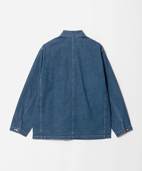 UNITED ARROWS(ユナイテッドアローズ)の「シオタ ハードウォッシュ スビンデニム カバーオール「 SLOW & 」(カバーオール・メンズ・ライトブルー・M/L/S/XL)」の9枚目の写真