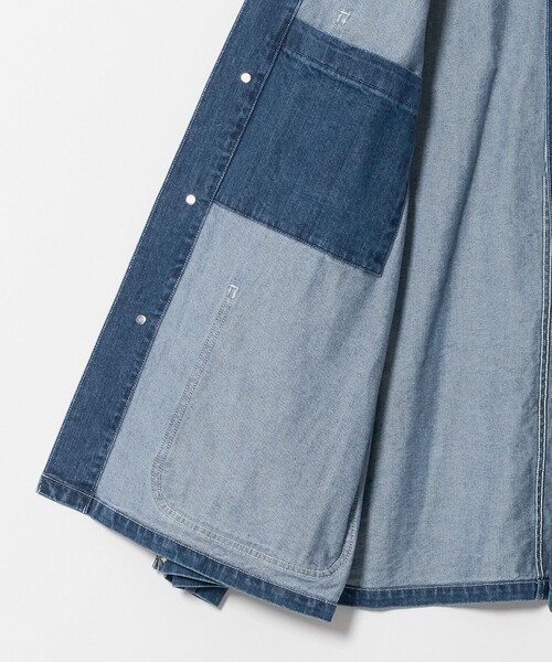 UNITED ARROWS(ユナイテッドアローズ)の「シオタ ハードウォッシュ スビンデニム カバーオール「 SLOW & 」(カバーオール・メンズ・ライトブルー・M/L/S/XL)」の16枚目の写真
