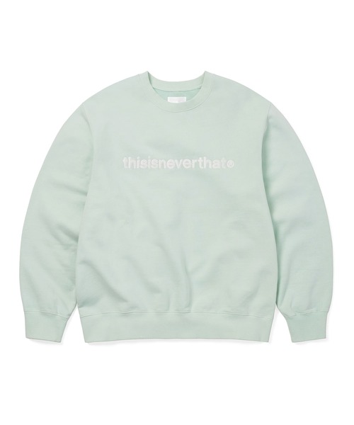 thisisneverthat(ディスイズネバーザット)の「T-Logo Crewneck(スウェット・メンズ・チャコール/グリーン系その他・M/S/XL/L)」の2枚目の写真
