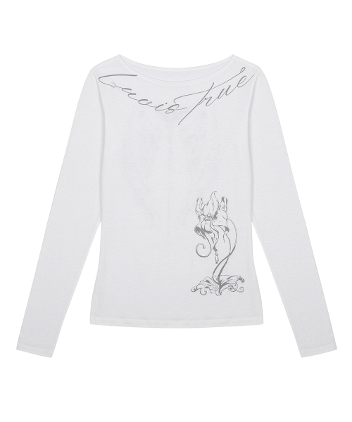 LUVISTRUE(ラヴイズトゥルー)の「RL WING LONG SLEEVE(WHITE)(Tシャツ/カットソー・レディース・その他・FREE)」の2枚目の写真