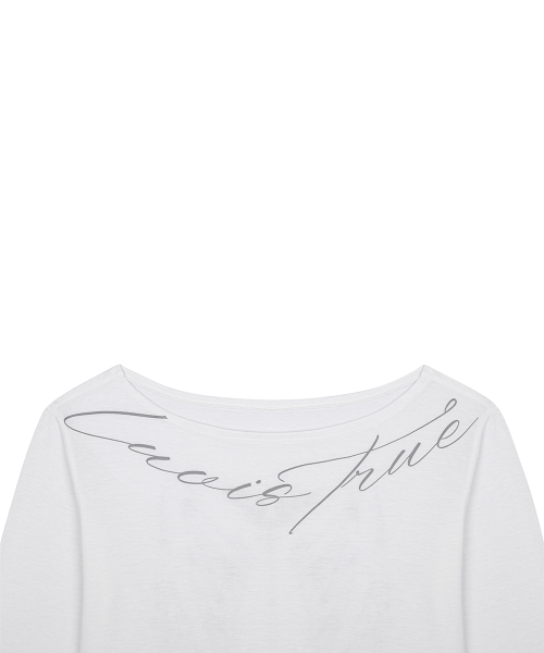 LUVISTRUE(ラヴイズトゥルー)の「RL WING LONG SLEEVE(WHITE)(Tシャツ/カットソー・レディース・その他・FREE)」の4枚目の写真