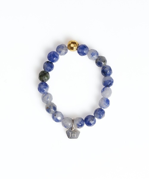 Irise coffret（イリスコフレ）の「［Terra］ソーダライト リング｜Sodalite ring（リング・レディース・ライトブルー・11号/13号/15号/19号）」の2枚目の写真