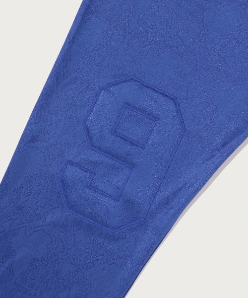 A BATHING APE(アベイシングエイプ)の「MULTI LOGO RELAXED FIT FOOTBALL LS JERSEY(Tシャツ/カットソー・メンズ・ブルー/ブラック・XX-LARGE/SMALL/MEDIUM/X-LARGE/LARGE)」の8枚目の写真