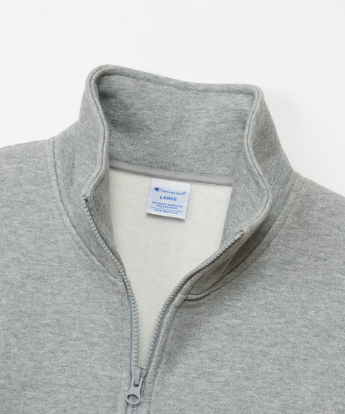 Champion(チャンピオン)の「【Champion/チャンピオン】メンズ アクションスタイル ハーフジップスウェットシャツ(スウェット・メンズ・ブラック/ライトパープル/オートミール/グレー・X-LARGE/LARGE/MEDIUM)」の10枚目の写真