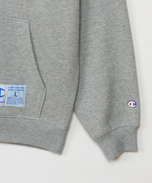 Champion(チャンピオン)の「【Champion/チャンピオン】メンズ アクションスタイル ハーフジップスウェットシャツ(スウェット・メンズ・ブラック/ライトパープル/オートミール/グレー・X-LARGE/LARGE/MEDIUM)」の11枚目の写真