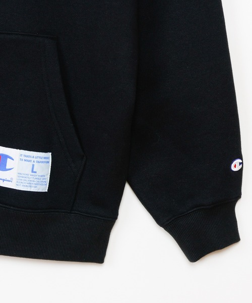 Champion(チャンピオン)の「【Champion/チャンピオン】メンズ アクションスタイル ハーフジップスウェットシャツ(スウェット・メンズ・ブラック/ライトパープル/オートミール/グレー・X-LARGE/LARGE/MEDIUM)」の6枚目の写真