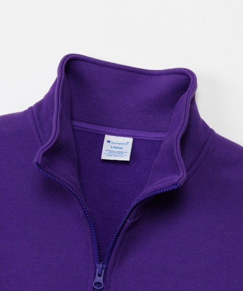 Champion(チャンピオン)の「【Champion/チャンピオン】メンズ アクションスタイル ハーフジップスウェットシャツ(スウェット・メンズ・ブラック/ライトパープル/オートミール/グレー・X-LARGE/LARGE/MEDIUM)」の21枚目の写真