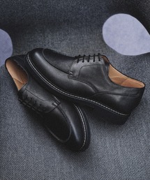 WYM LIDNM(�E�B�� �o�C ���h��)��GRAINED LEATHER U-TIP DERBY SHOES(�h���X�V���[�Y)