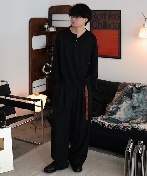 WYM LIDNM（ウィム バイ リドム）の「GRAINED LEATHER U-TIP DERBY SHOES（ドレスシューズ・メンズ・ブラック・L/XL/M/XS/S）」の14枚目の写真