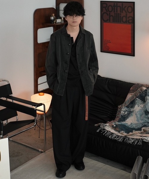 WYM LIDNM（ウィム バイ リドム）の「GRAINED LEATHER U-TIP DERBY SHOES（ドレスシューズ・メンズ・ブラック・L/XL/M/XS/S）」の15枚目の写真