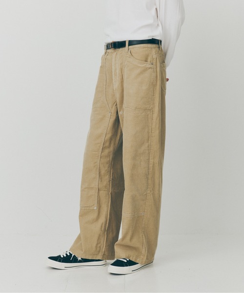 MAISON CLUB(メゾンクラブ)の「【MAISON CLUB】Corduroy Double Knee Pants / コーデュロイダブルニーパンツ SNF(その他パンツ・メンズ・ダークブラウン/ベージュ・M/L)」の11枚目の写真