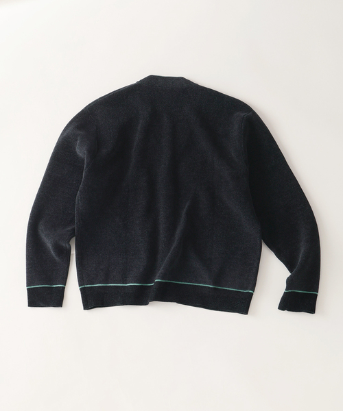 JOURNAL STANDARD relume（ジャーナルスタンダード　レリューム）の「モール クロップド カーディガン（カーディガン/ボレロ・メンズ・アイボリー/グリーン/ブラウン/ブラック・MEDIUM/LARGE）」の14枚目の写真