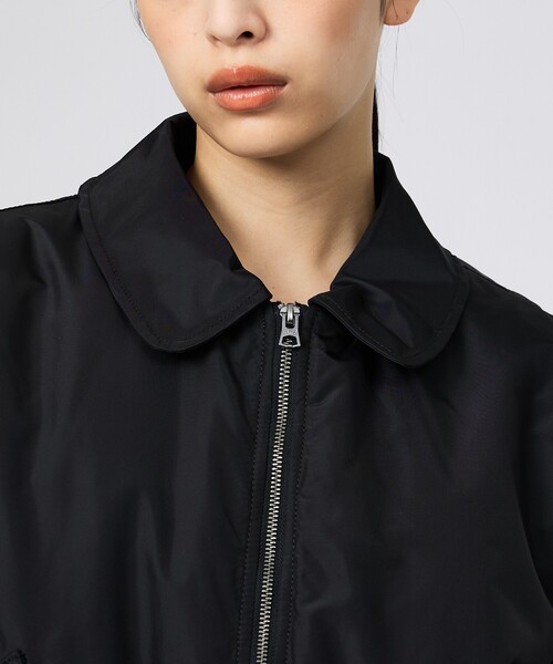 Alpha Industries(アルファインダストリーズ)の「【ALPHA / アルファ】CWU-45/P RELAXED FIT FLIGHT JACKET / オックスフォード リラックスフィット フライトジャケット / ユニセックス(ブルゾン・メンズ・ブラック・XL/L/M)」の3枚目の写真