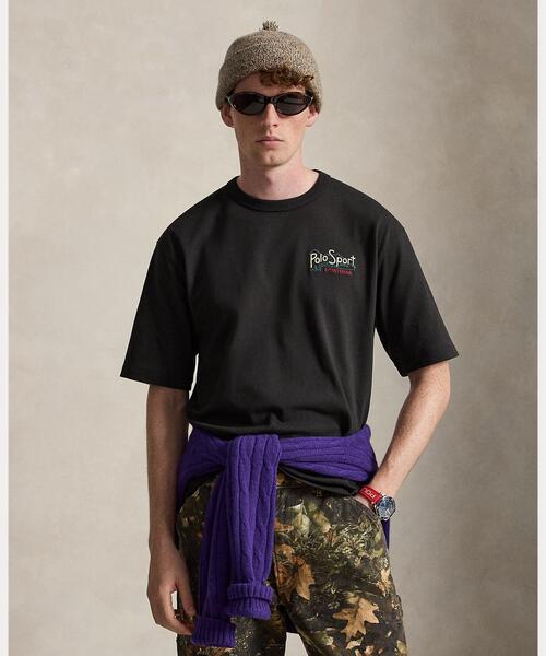POLO RALPH LAUREN(ポロ ラルフ ローレン)の「リラックス フィット Polo Sport Tシャツ(Tシャツ/カットソー・メンズ・ブラック系1・M/L)」の3枚目の写真