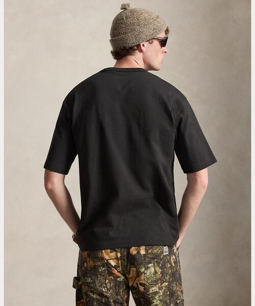 POLO RALPH LAUREN(ポロ ラルフ ローレン)の「リラックス フィット Polo Sport Tシャツ(Tシャツ/カットソー・メンズ・ブラック系1・M/L)」の4枚目の写真