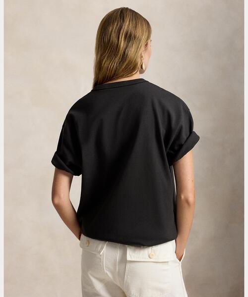 POLO RALPH LAUREN(ポロ ラルフ ローレン)の「リラックス フィット Polo Sport Tシャツ(Tシャツ/カットソー・メンズ・ブラック系1・M/L)」の6枚目の写真