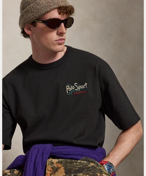 POLO RALPH LAUREN(ポロ ラルフ ローレン)の「リラックス フィット Polo Sport Tシャツ(Tシャツ/カットソー・メンズ・ブラック系1・M/L)」の7枚目の写真