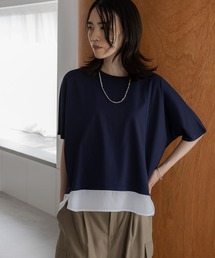 《ウタオ》【汗ジミ防止、接触冷感、UV防止、抗菌防臭、気化冷却】アセジミボウシドルマンプルオーバー