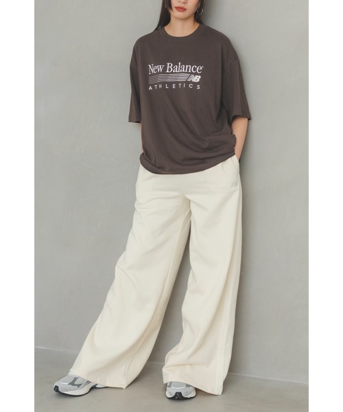 NEW BALANCE(ニューバランス)の「Brushed Coastal スウェットパンツ(裏起毛)(スウェットパンツ・レディース・ブラック/アイボリー・X-LARGE/LARGE/MEDIUM/SMALL)」の19枚目の写真