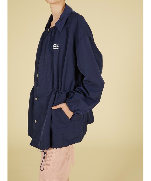 crinkle crinkle crinkle(クリンクルクリンクルクリンクル)の「ギャザーモンスターコーチジャケット / 【crinkle crinkle crinkle】 gather monster coach jacket(ナイロンジャケット・レディース・ブラック/ネイビー/グリーン・FREE)」の13枚目の写真