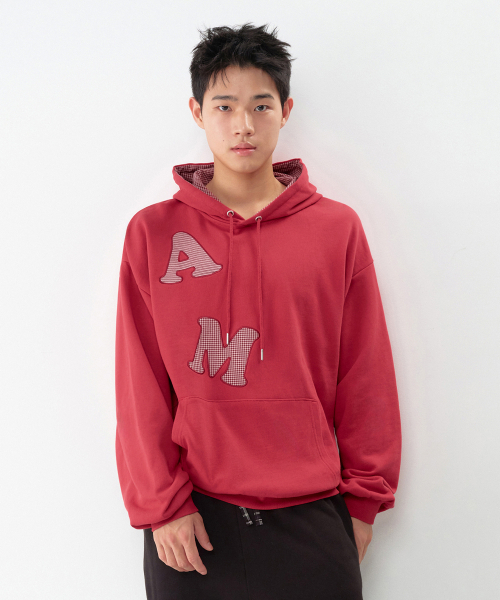 AMESWORLDWIDE(アメスワールドワイド)の「ビッグパッチアップリケフーディー レッド(パーカー・レディース・その他・SMALL/MEDIUM/LARGE)」の11枚目の写真