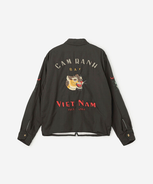 TAILOR TOYO(テーラートウヨウ)の「TAILOR TOYO | ベトナムジャケット "VIET-NAMPANTHER" MEN(ミリタリージャケット・メンズ・ブラック系その他・M/S)」の3枚目の写真