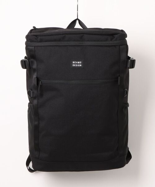 BEAMS DESIGN(ビームス デザイン)の「BEAMSDESIGN(ビームスデザイン) ROUTINE バックパック(バックパック/リュック・メンズ・ブラック/レッド・FREE)」の1枚目の写真