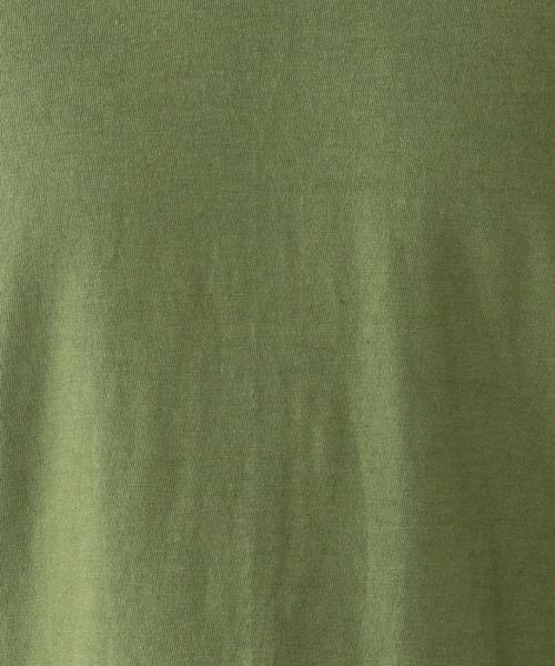 AURALEE(オーラリー)の「<AURALEE(オーラリー)>クルーネック Tシャツ◆(Tシャツ/カットソー・メンズ・ネイビー/ホワイト/オリーブ・4/3/5)」の14枚目の写真