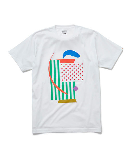 HEAD PORTER（ヘッドポーター）の「CROSSING TEE（Tシャツ/カットソー・メンズ・ブラック/ホワイト・SMALL/LARGE/MEDIUM/X-LARGE）」の2枚目の写真