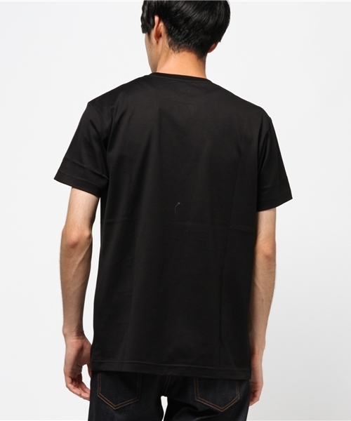 HEAD PORTER（ヘッドポーター）の「CROSSING TEE（Tシャツ/カットソー・メンズ・ブラック/ホワイト・SMALL/LARGE/MEDIUM/X-LARGE）」の6枚目の写真