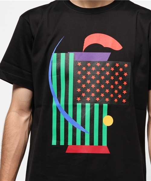 HEAD PORTER（ヘッドポーター）の「CROSSING TEE（Tシャツ/カットソー・メンズ・ブラック/ホワイト・SMALL/LARGE/MEDIUM/X-LARGE）」の9枚目の写真