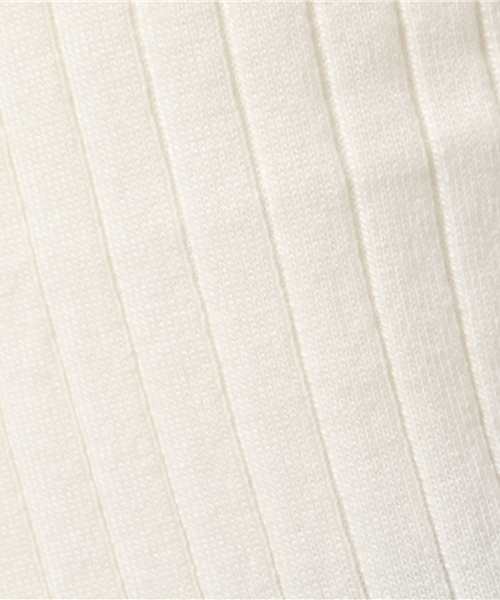 31 Sons de mode（トランテアン　ソン　ドゥ　モード）の「ストレッチワイドリブVネックプルオーバー（ニット/セーター・レディース・ライトグレー/オフホワイト/ブラック/エンジ・36）」の13枚目の写真