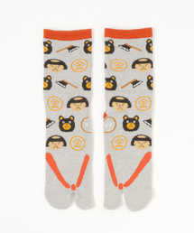 カヤ（カヤ）の「【カヤ】日本昔ばなし 鼻緒足袋型くつ下23～25cm（ソックス/靴下）」