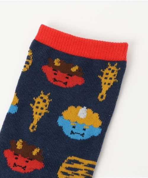 カヤ（カヤ）の「【カヤ】日本昔ばなし 鼻緒足袋型くつ下23～25cm（ソックス/靴下・レディース・ライトグレー/ネイビー/キナリ・FREE）」の5枚目の写真